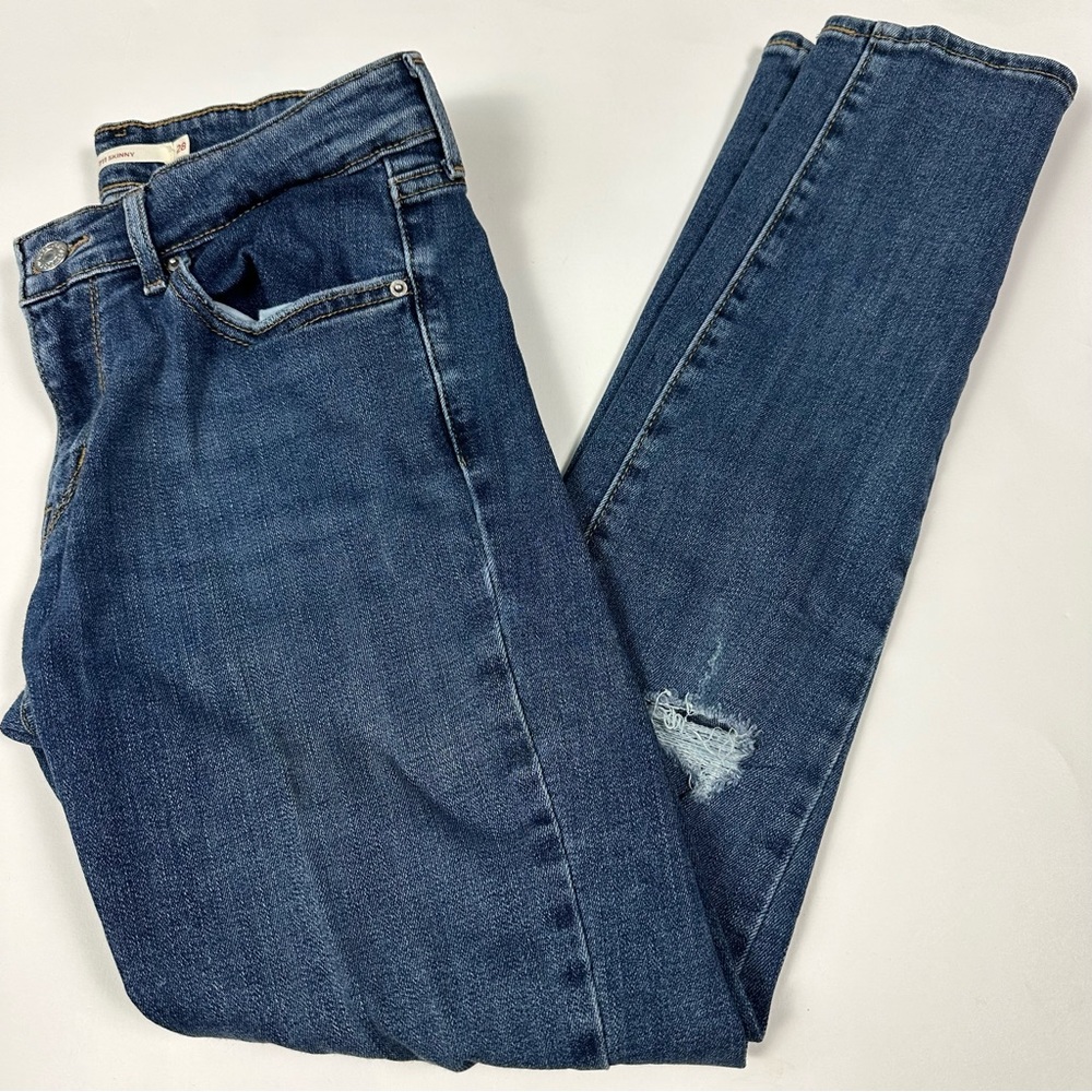 Levi’s Skinny Distressed Jeans